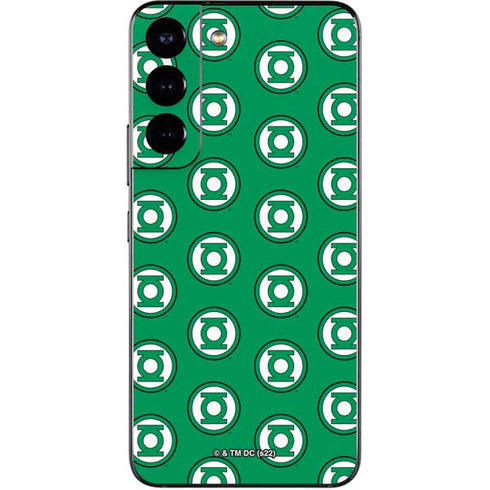 DC Comics Green Lantern Logo Pattern Galaxy S22 Skin